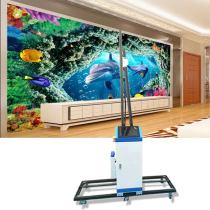 3D Vertical Mural Wall Inkjet