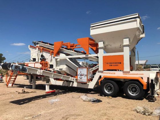 移動式スクリーニングおよび洗浄プラント販売