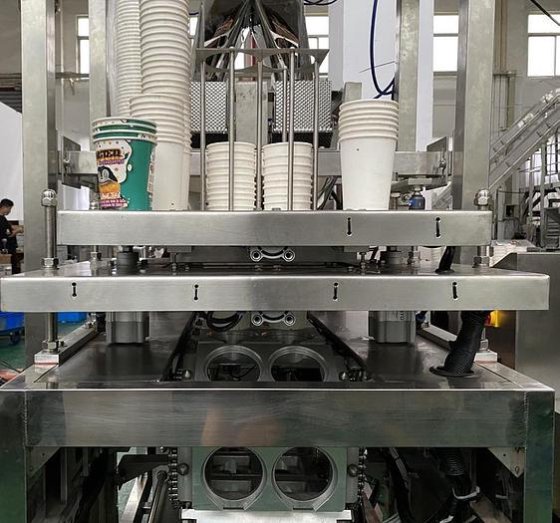 自動シールボウルカップ食品キャンディクッキーポップコーンインスタント麺ジャーパッキングマシン