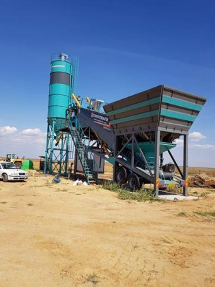 移動式コンクリートバッチングプラント
