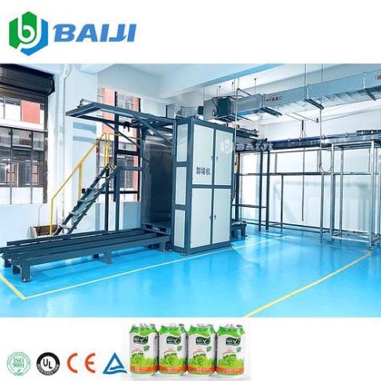 BAIJI 铁罐铝罐果汁饮料灌装罐头设备生产线