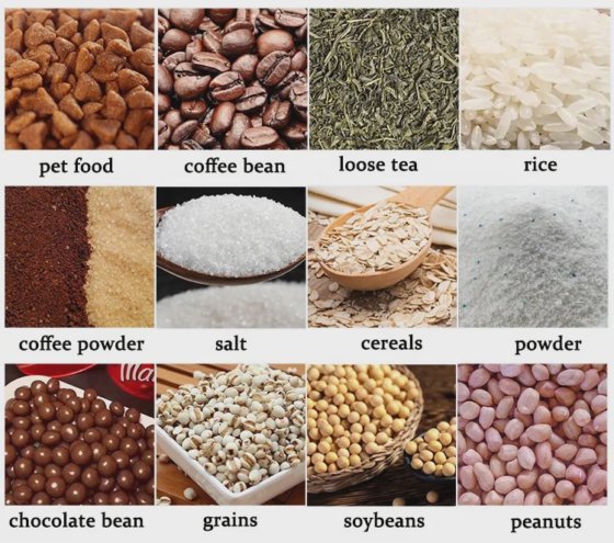 自动单头直线称重秤，2 4 头直线称重式谷物豆类包装机