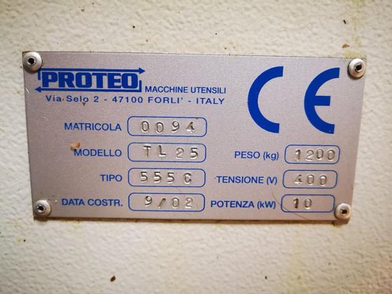 CNC LATHE PROTEO AUTOMATIC CNC