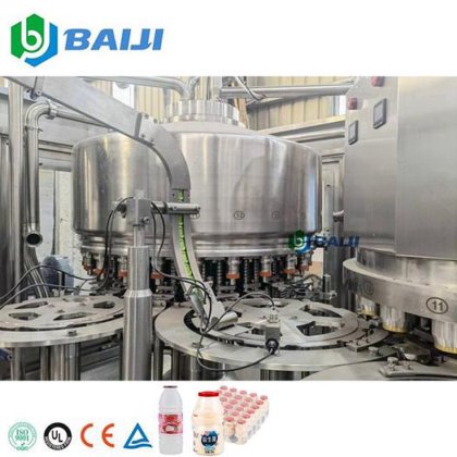 BAIJI HDPE 果汁牛奶乳酸菌饮料灌装机
