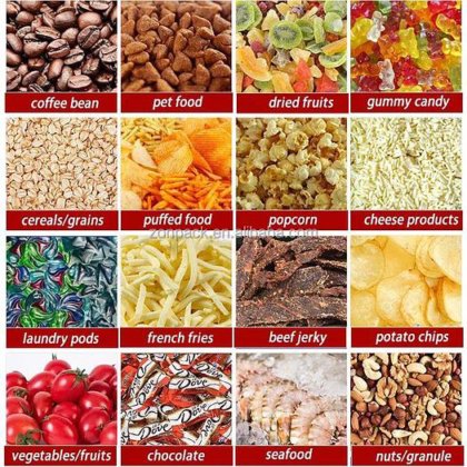 多功能坚果薯片类膨化食品包装机