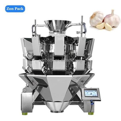 自动拉链袋充填包装机 新鲜去皮大蒜 Doypack 袋包装机