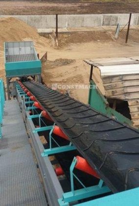 混凝土搅拌站骨料预供料系统