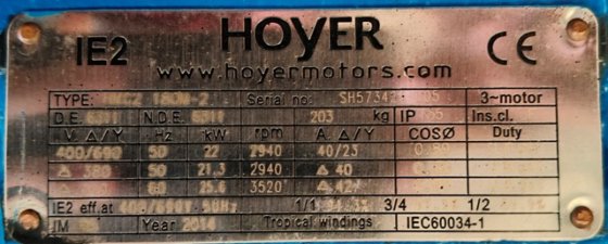 2015 IMO PUMP ACG 070K7