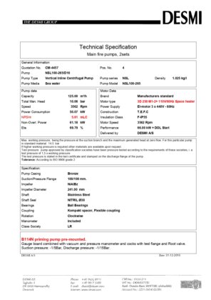 DESMI NSL100-265/D16