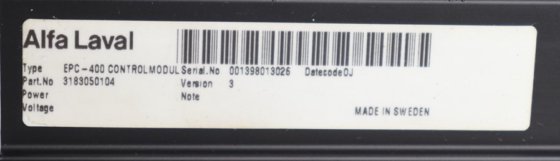 コントロールモジュール EPC-400