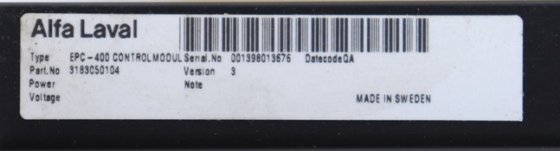 コントロールモジュール EPC-400