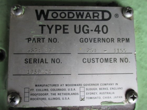 WOODWARD UG-40
