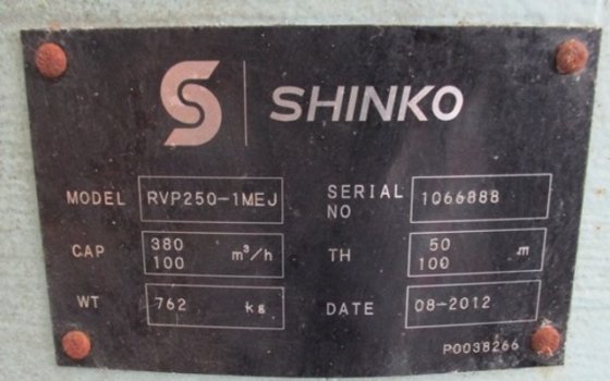 2012 SHINKO MNBJ8M0406P