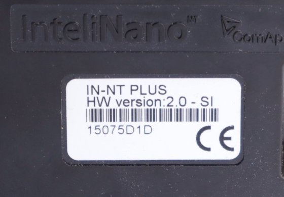 IN-NT PLUS Bedienfeld