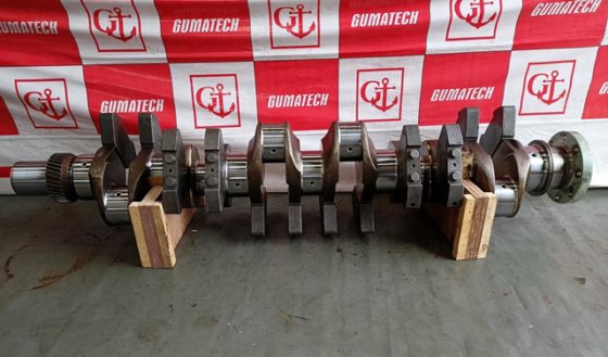 6N21L-DV補機クランクシャフト