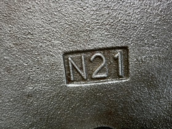 6N21L-DV補機クランクシャフト