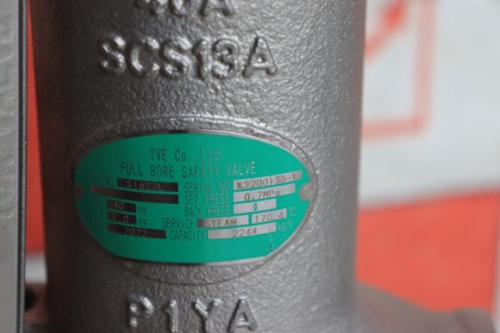 2022 全口径安全阀 S1627L