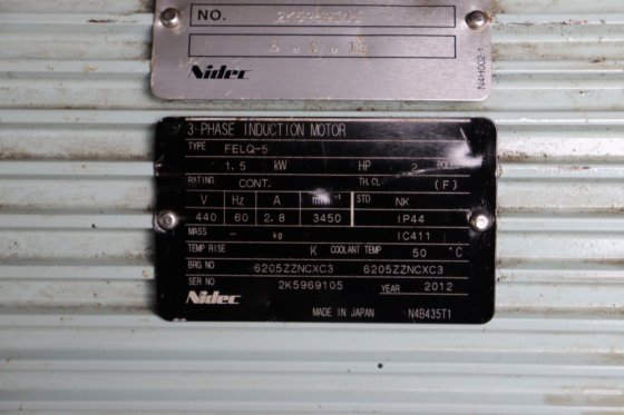 2012 三相誘導モーター FELQ – 5