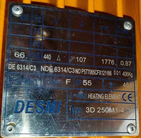DESMI NSL250-330B/D16
