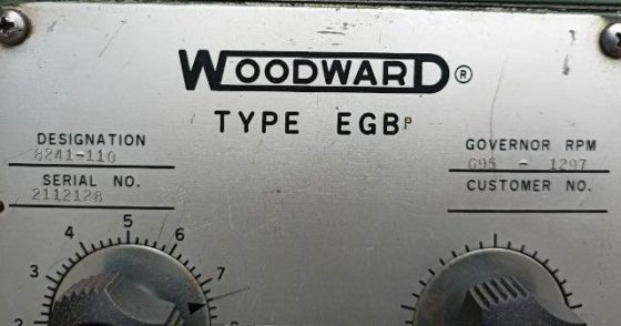 WOODWARD EGBP
