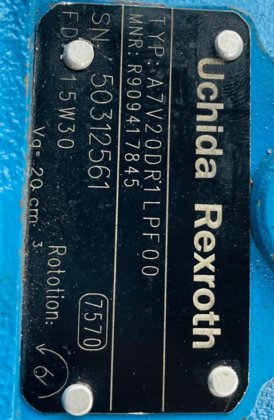 UCHIDA REXROTH A7V 20DR 1LPF00