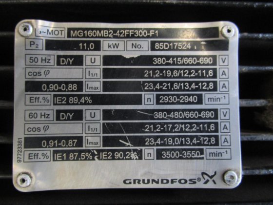GRUNDFOS A96123530P11204