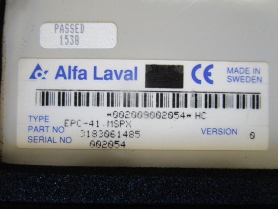 ALFA LAVAL EPC 41 MSPX
