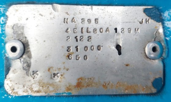 バルチラ12V200補助エンジン／発電機