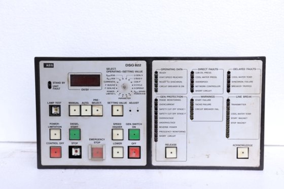 AEGシステムパネルDSG 822