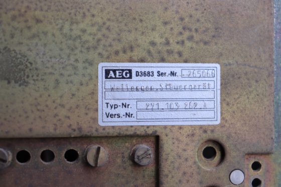 AEGシステムパネルDSG 822