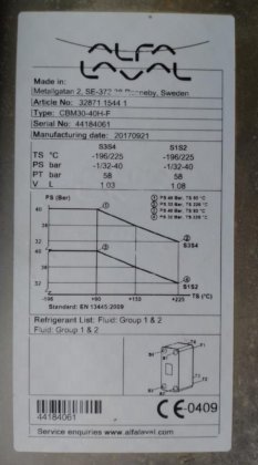 2017 ALFA LAVAL CBM30-40H-F