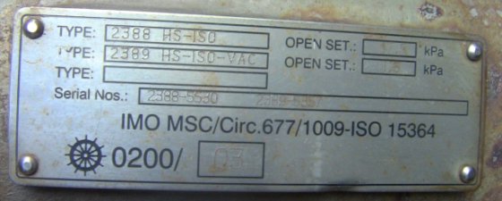 MARCH-2000 2388 HS - ISO