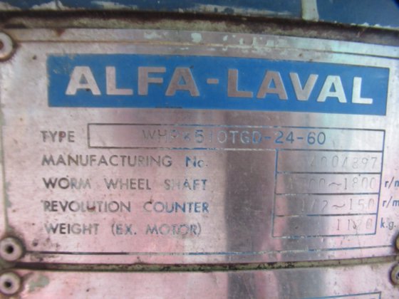 ALFA LAVAL WHPX 510