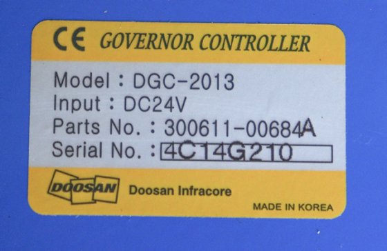ガバナーコントローラ DGC-2013