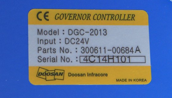 ガバナーコントローラ DGC-2013