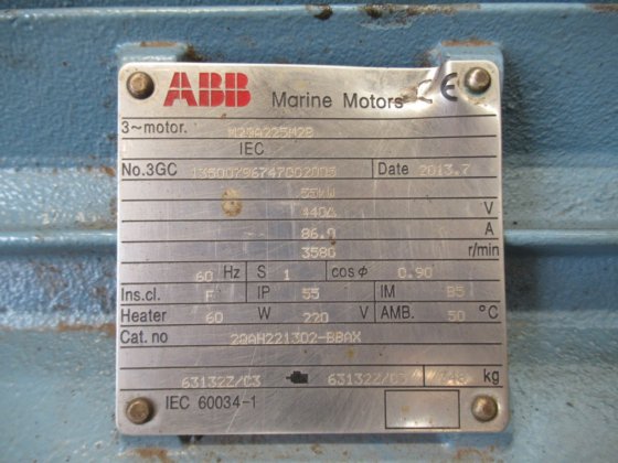 3相誘導電動機 M2QA225M2B