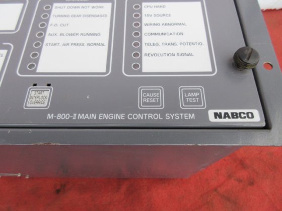 M-800-II 主引擎控制系统控制面板