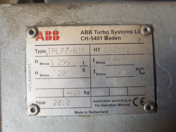 2010 ABB TURBO SYSTEMS LTD