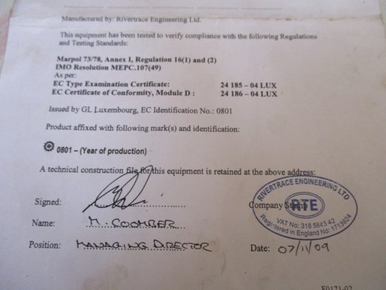 2009 智能舱底辅助设备