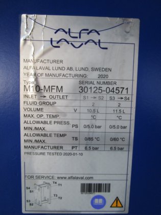 2014 M10-MFM 热交换器