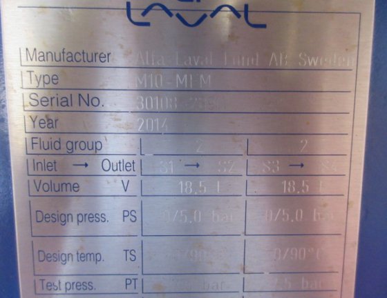 2014 M10-MFM 热交换器