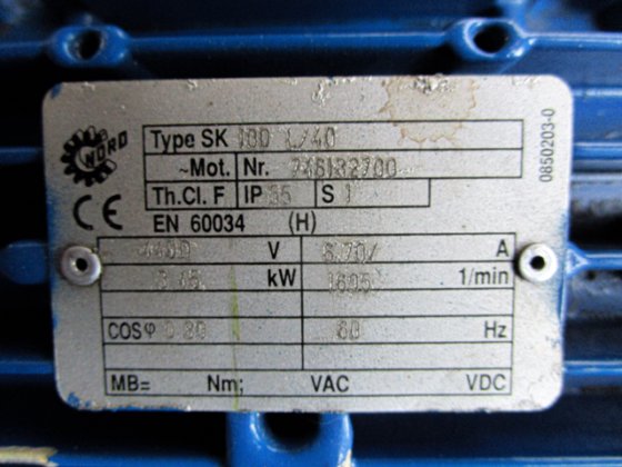 GETRIEBEBAU NORD GMBH&CO E2L 600