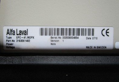 ALFA LAVAL EPC 41 MOPX