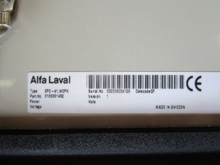 ALFA LAVAL EPC 41 MOPX