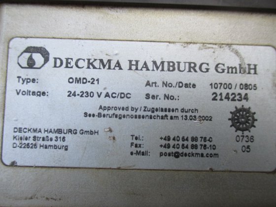 OMD - 21 辅助设备