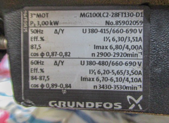 GRUNDFOS A97503163P10943