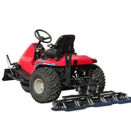 ゴルフ砂場レーキ自走式砂かき機ガソリン車タイプ多機能メンテナンス機器