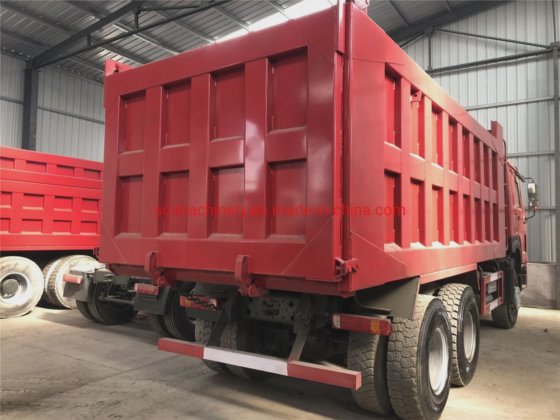 价格便宜的中国二手HOWO中国重汽6X4矿用自卸车