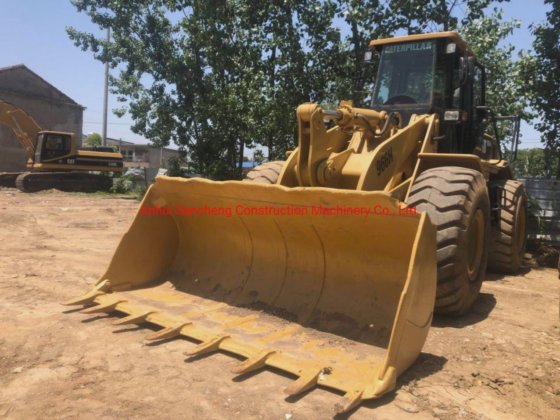 建筑设备 二手 966h 轮式装载机 卡特彼勒