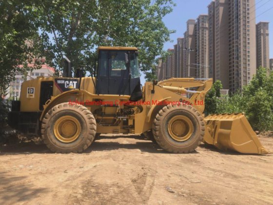建筑设备 二手 966h 轮式装载机 卡特彼勒
